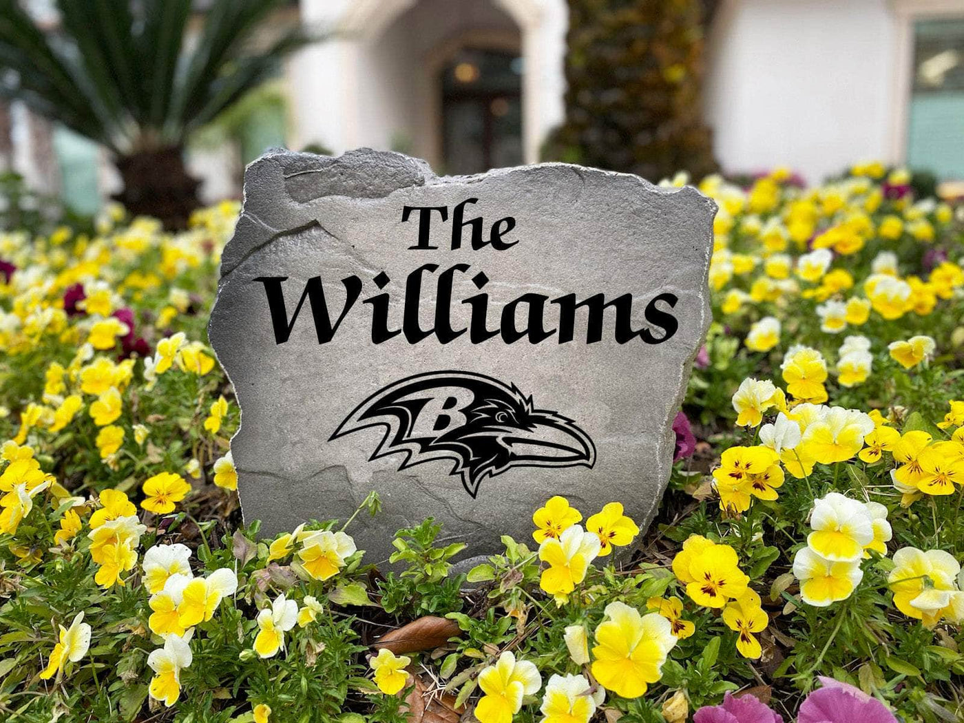 Baltimore Ravens Name Stone