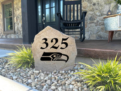 Seattle Seahawks Address Stone