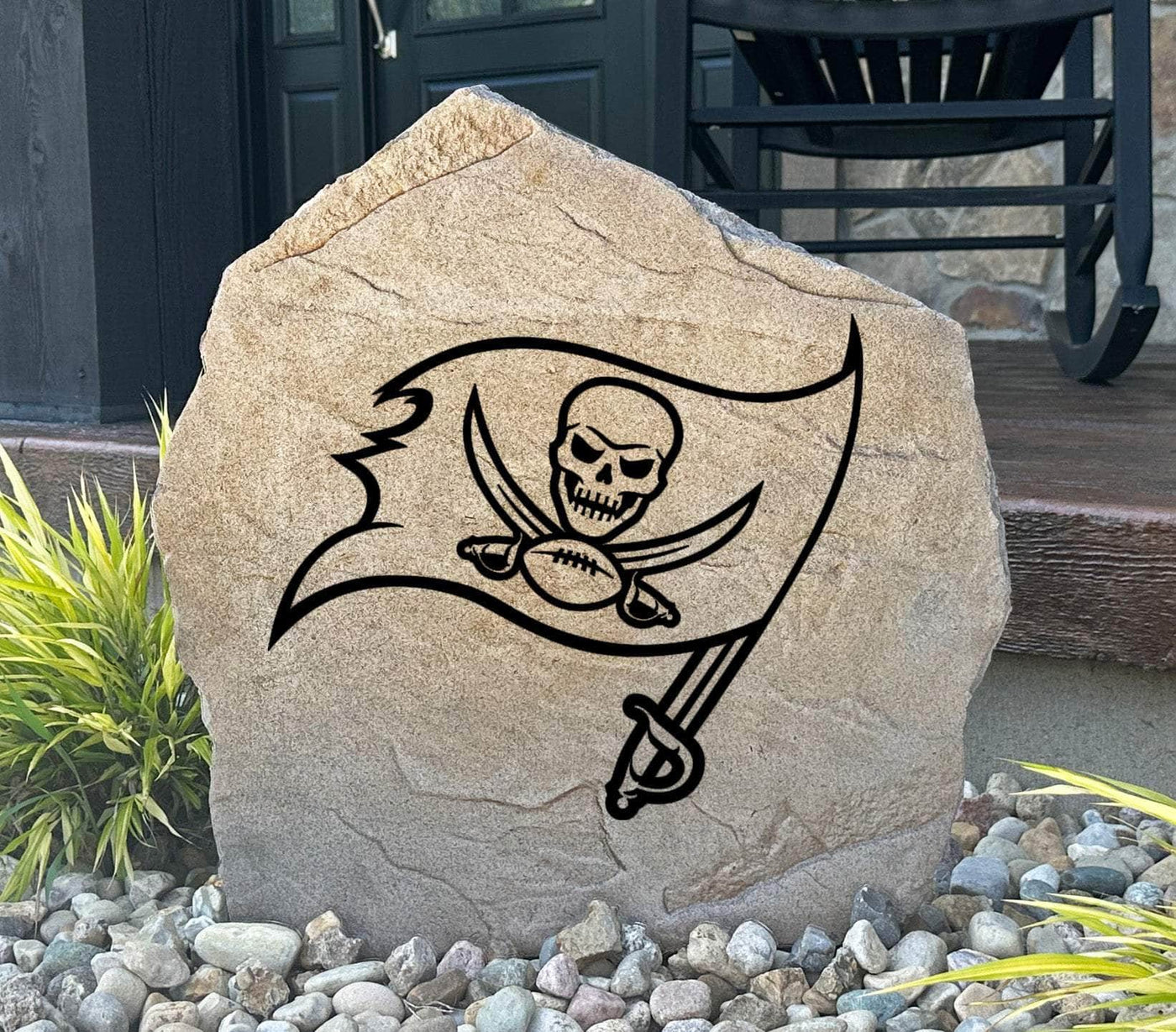 Tampa Bay Buccaneers Logo Stone