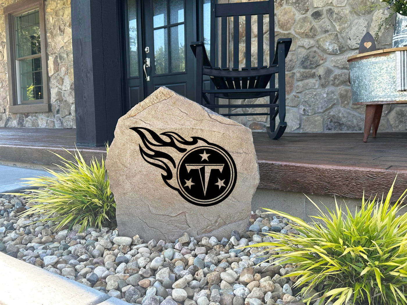 Tennessee Titans Logo Stone