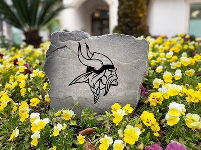 Minnesota Vikings Logo Stone