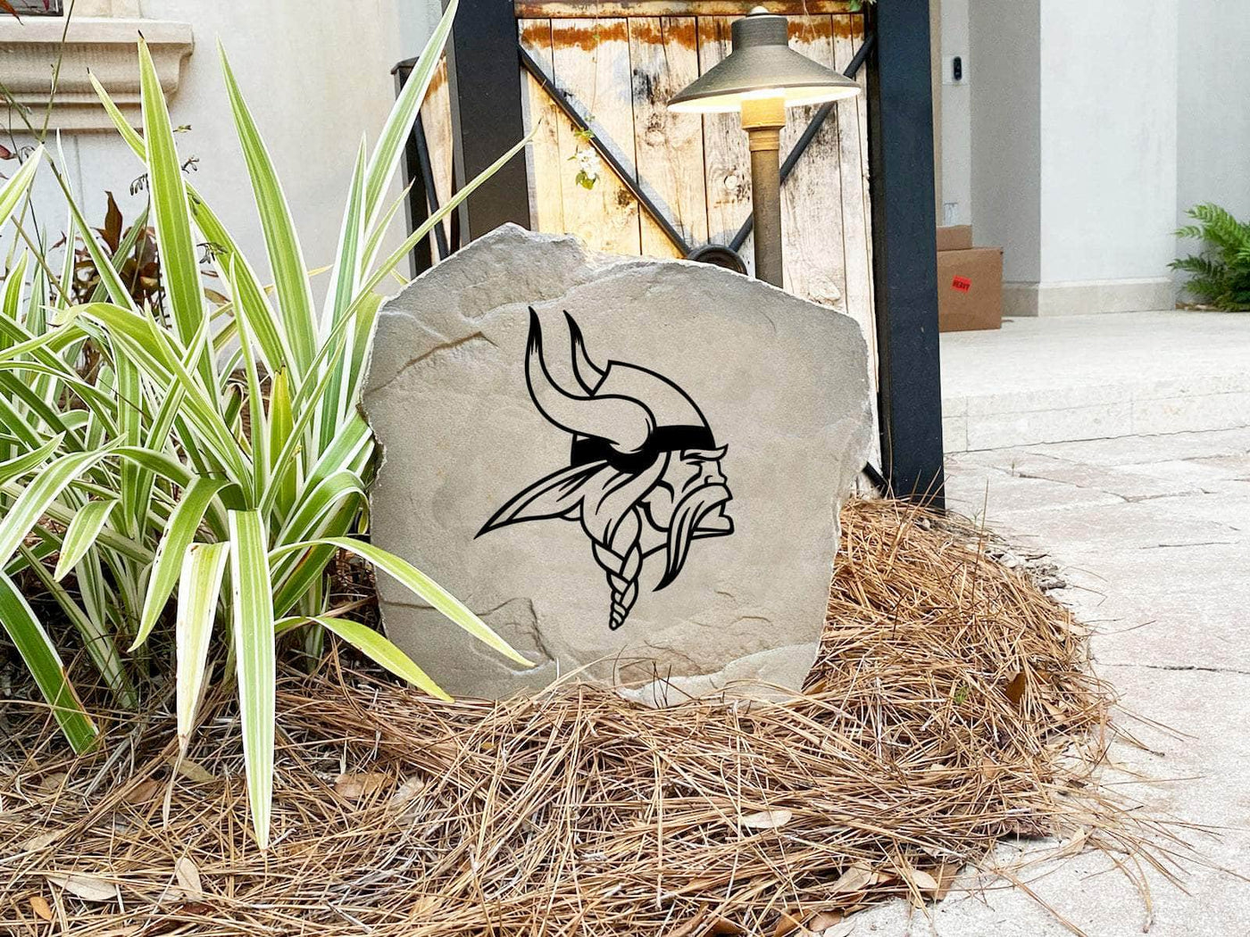 Minnesota Vikings Logo Stone