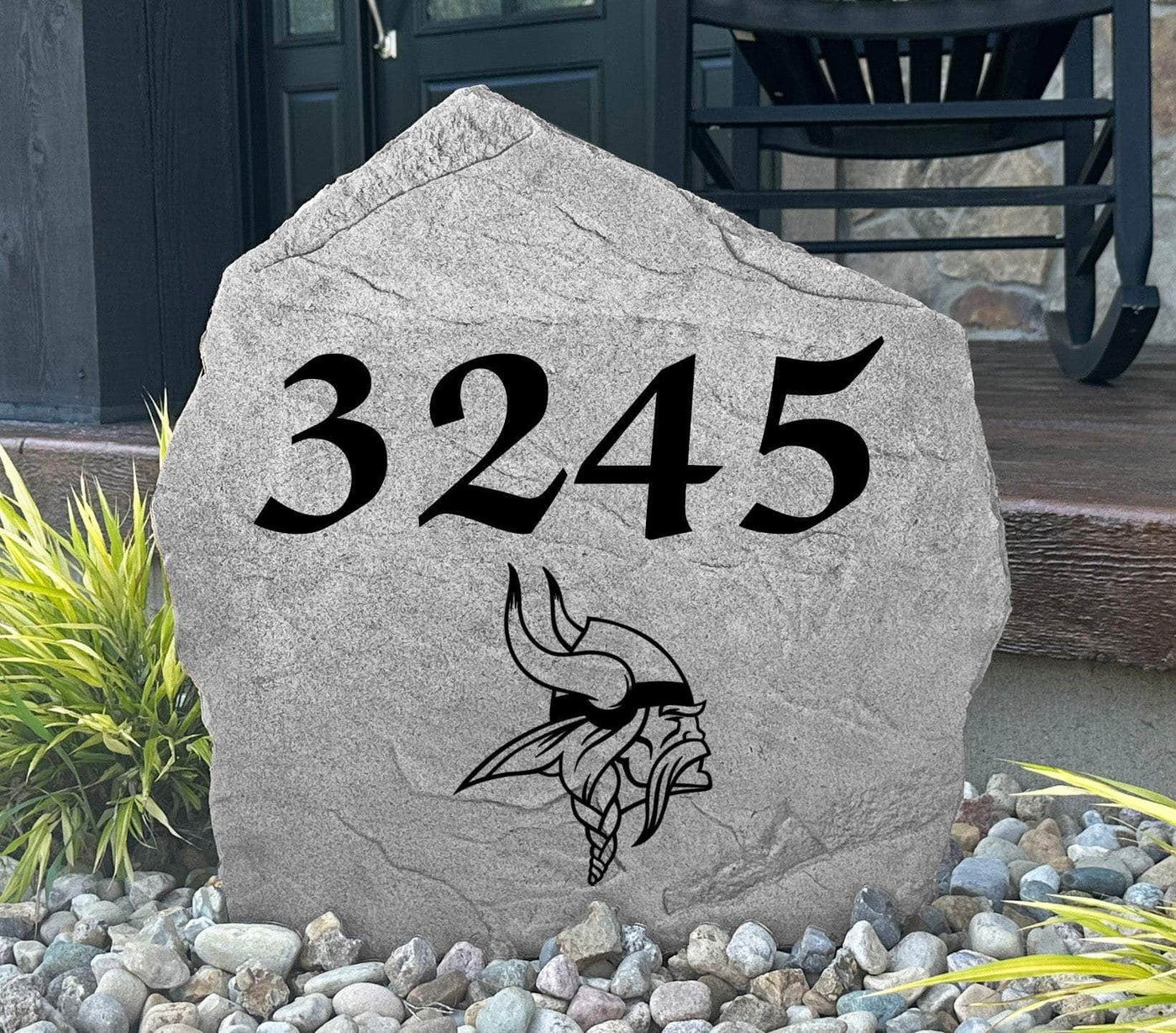 Minnesota Vikings Address Stone