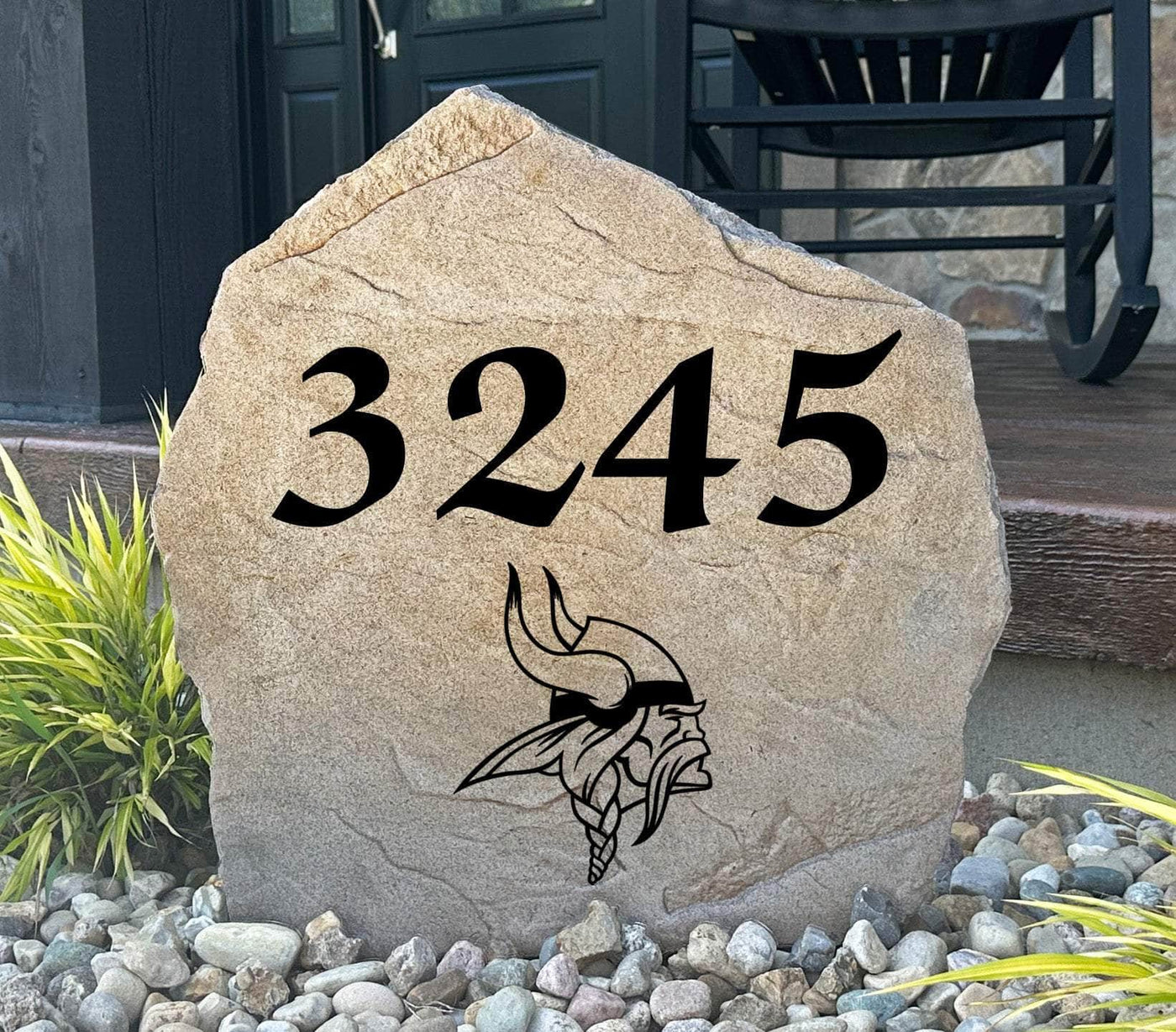 Minnesota Vikings Address Stone