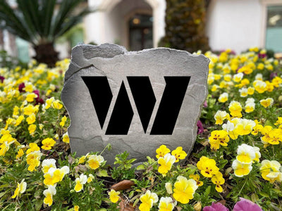 Washington Commanders Logo Stone