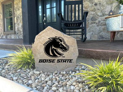 Custom BSU logo rock decor for fans and alumni
