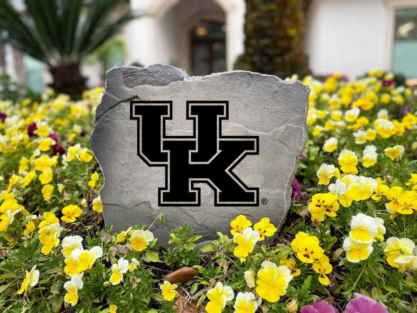 Outdoor logo stone for University of Kentucky fans