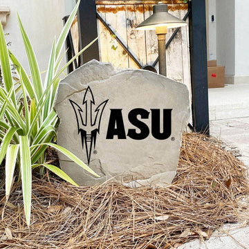 Handcrafted in the USA, this Arizona State University Logo Stone features deep precision engraving and weather-resistant construction. Available in Sandstone and Greystone finishes for lasting outdoor beauty.