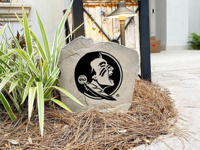 Custom Florida State University logo stone for alumni homes