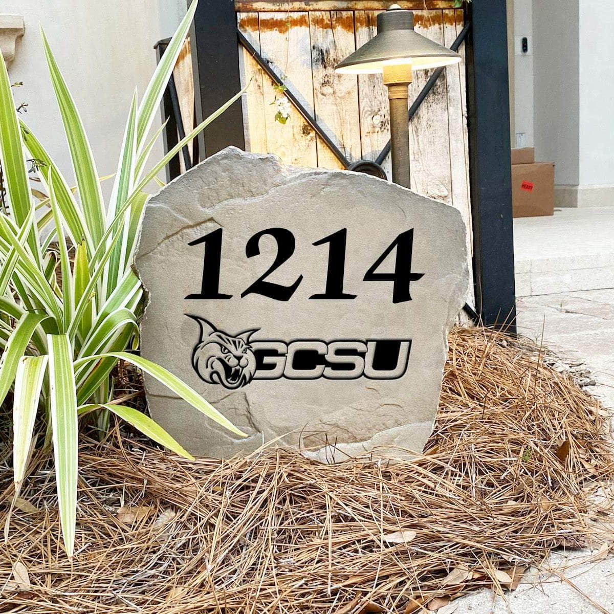 Authentic Tennessee State University logo landscape stone designed to showcase Tigers pride with a weather-resistant engraved finish built to last.