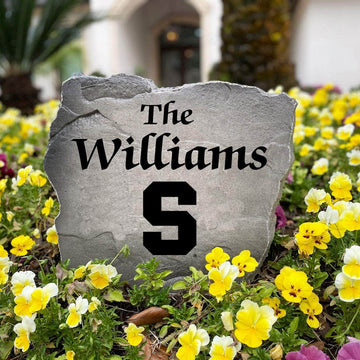 Premium Syracuse University name monument combining expert craftsmanship with personalized engraving to create a striking focal point for any residential landscape.