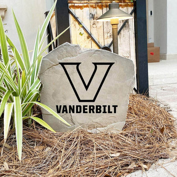 Handcrafted in the USA, this Vanderbilt University Logo Stone features deep precision engraving and weather-resistant construction. Available in Sandstone and Greystone finishes for lasting outdoor beauty.