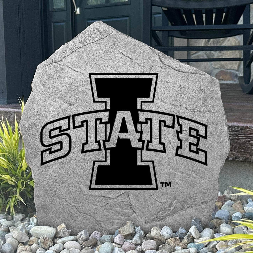 Show your Cyclones pride with a handcrafted Iowa State University Logo Stone featuring officially licensed collegiate artwork. Designed to enhance flower beds, entryways, backyard entertaining spaces, and outdoor living areas.