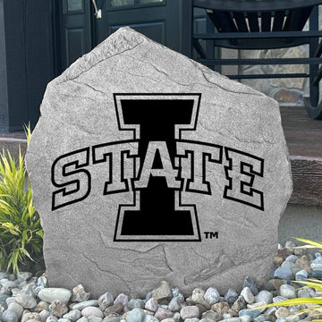Show your Cyclones pride with a handcrafted Iowa State University Logo Stone featuring officially licensed collegiate artwork. Designed to enhance flower beds, entryways, backyard entertaining spaces, and outdoor living areas.