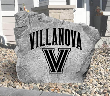 Celebrate your favorite college team with a Villanova University Logo Stone showcasing officially licensed Wildcats artwork. Perfect for flower beds, outdoor living spaces, porches, and landscaped yards.