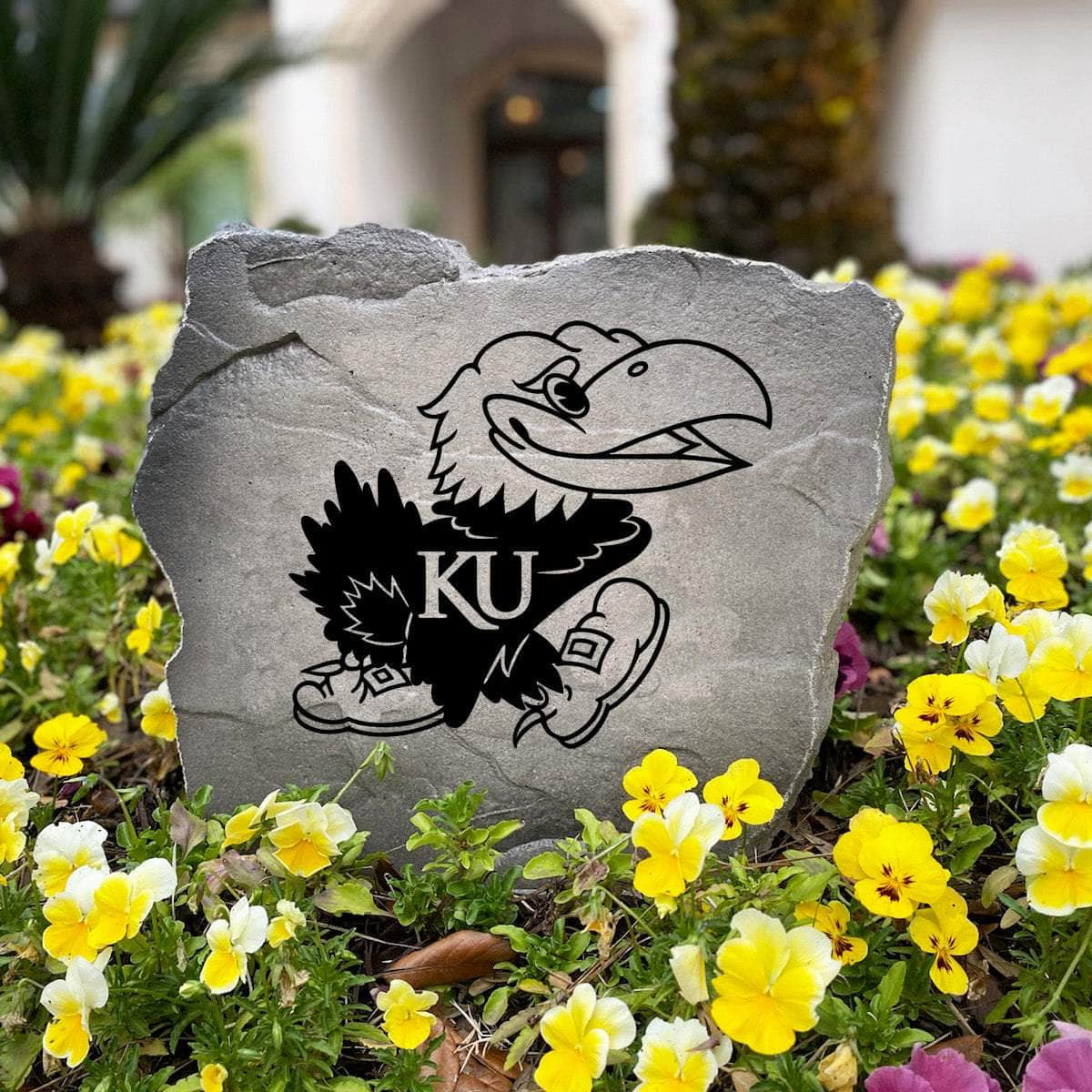 Premium University of Kansas outdoor décor stone designed for Jayhawks fans, alumni, students, and graduates. Built to withstand the elements while displaying authentic collegiate pride in any outdoor setting.