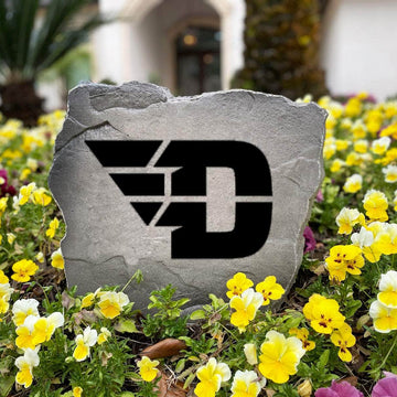 Durable Dayton Flyers garden stone made for alumni, students, and devoted fans looking to display their school spirit with a timeless landscape accent.