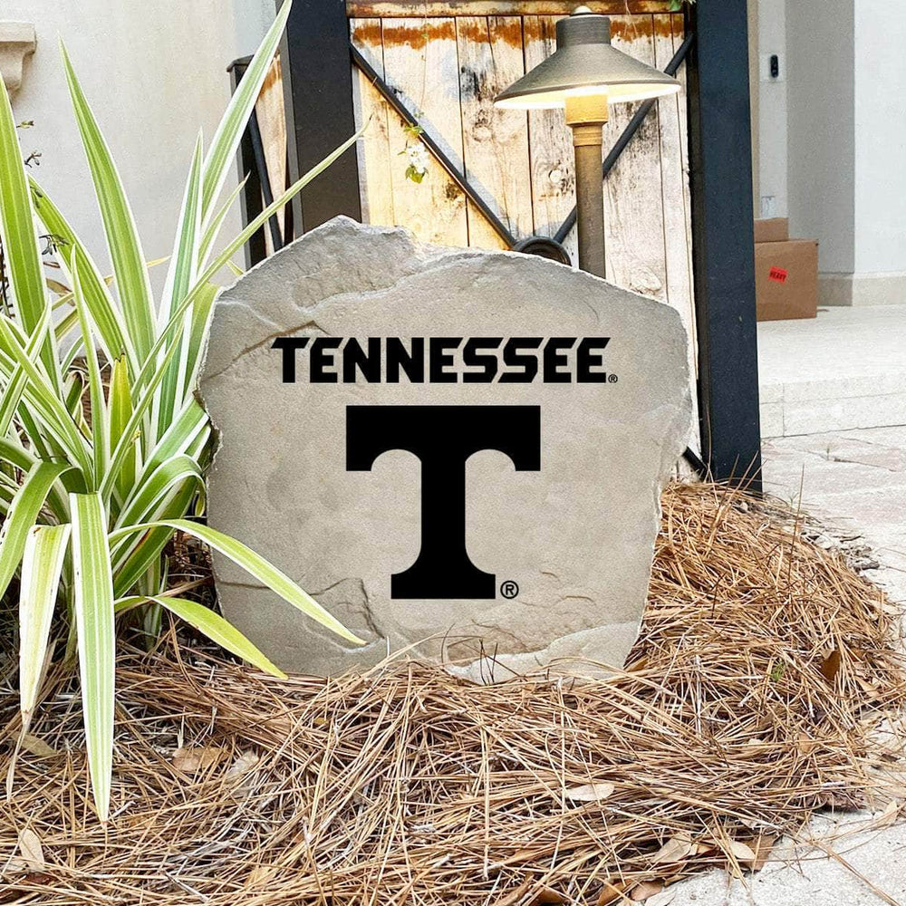 Handcrafted in the USA, this University of Tennessee Logo Stone features deep precision engraving and weather-resistant construction. Available in Sandstone and Greystone finishes for lasting outdoor beauty.