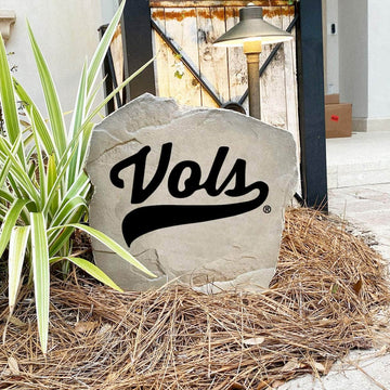 Handcrafted in the USA, this University of Tennessee Vols Logo Stone features deep precision engraving and weather-resistant construction. Available in Sandstone and Greystone finishes for lasting outdoor beauty.