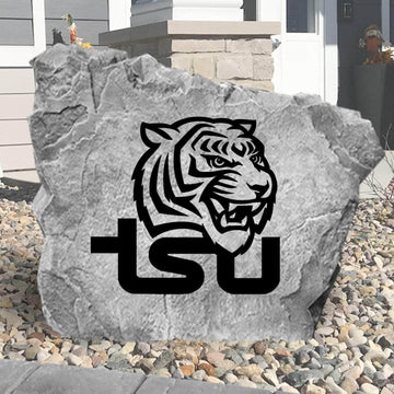 Tennessee State Tigers outdoor logo plaque crafted from premium concrete, creating a durable collegiate display for alumni and passionate fans.