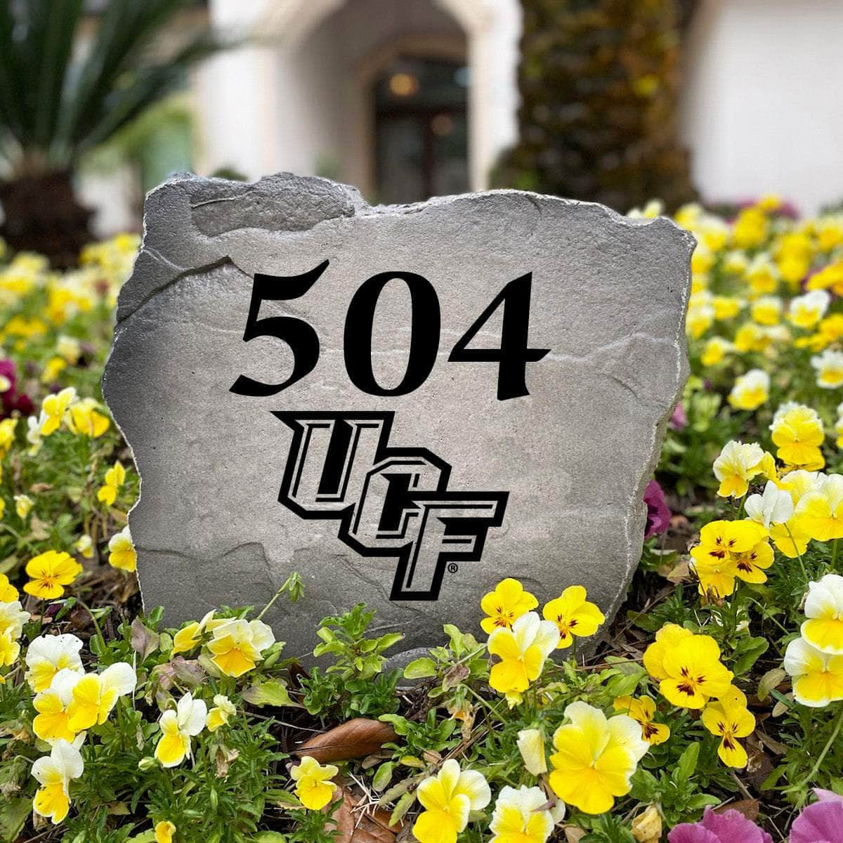 Weather-resistant University of Central Florida outdoor address monument personalized for your home with a timeless collegiate design built to last.