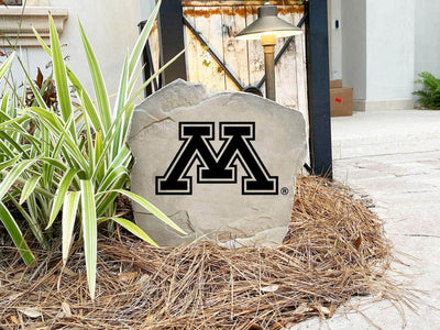 Custom University of Minnesota decorative logo marker stone.