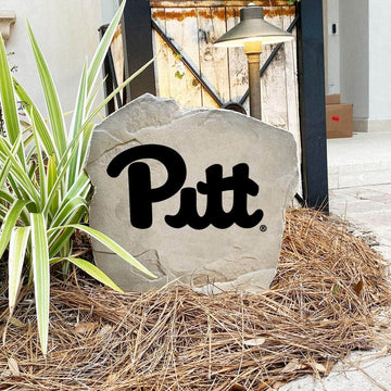 Handcrafted in the USA, this University of Pittsburgh Logo Stone features deep precision engraving and weather-resistant construction. Available in Sandstone and Greystone finishes for lasting outdoor beauty.