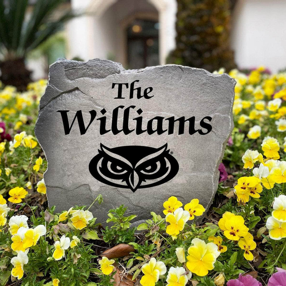 Premium Florida Atlantic University name monument combining expert craftsmanship with personalized engraving to create a striking focal point for any residential landscape.