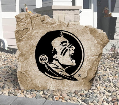 Florida State University logo stone for landscaping décor