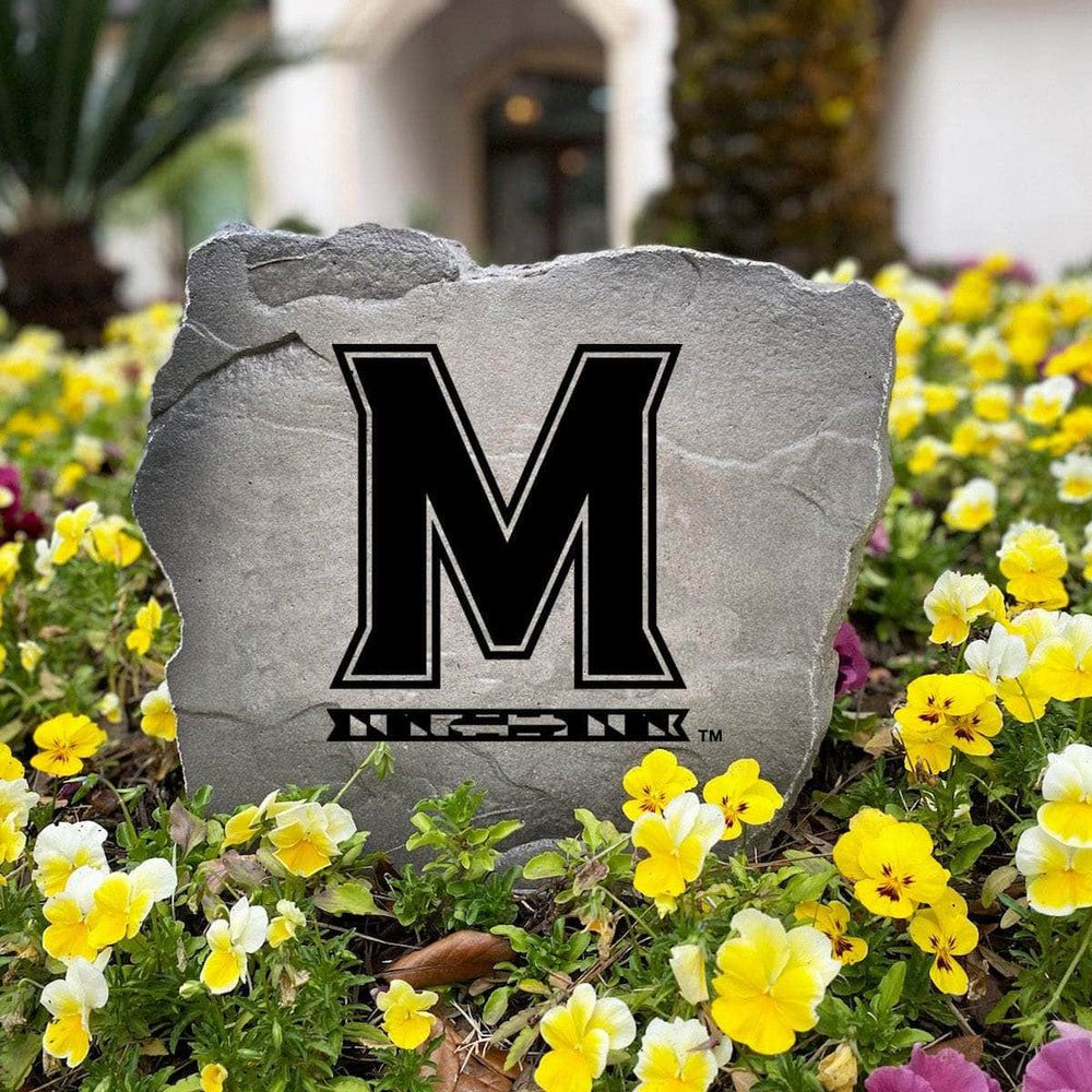 Decorative University of Maryland garden monument built from solid concrete to deliver lasting beauty and unmistakable Terrapins pride year after year.