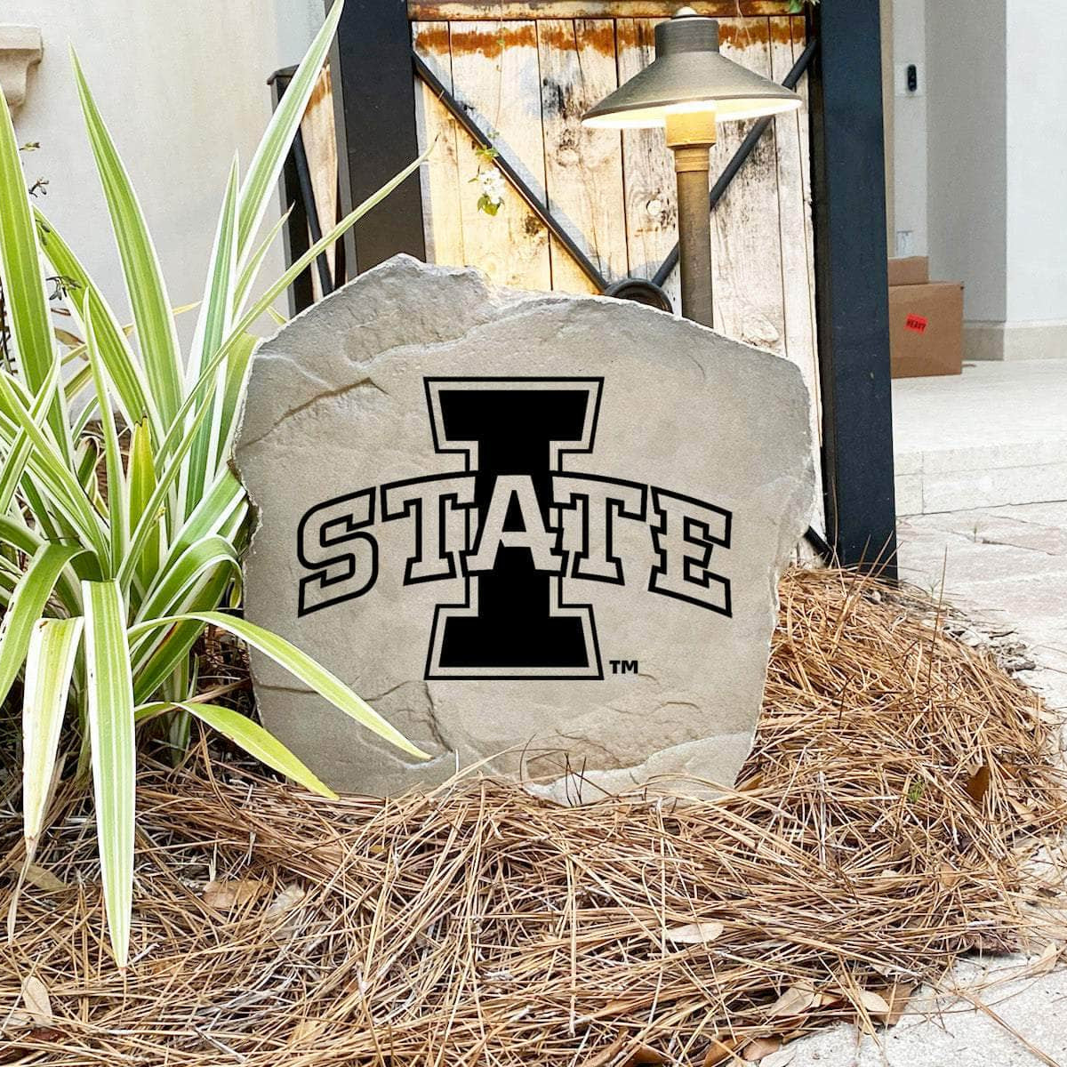 Made in the USA, this Iowa State University Logo Stone is precision engraved for exceptional detail and built to withstand the elements. Available in Sandstone and Greystone finishes to complement any landscape.