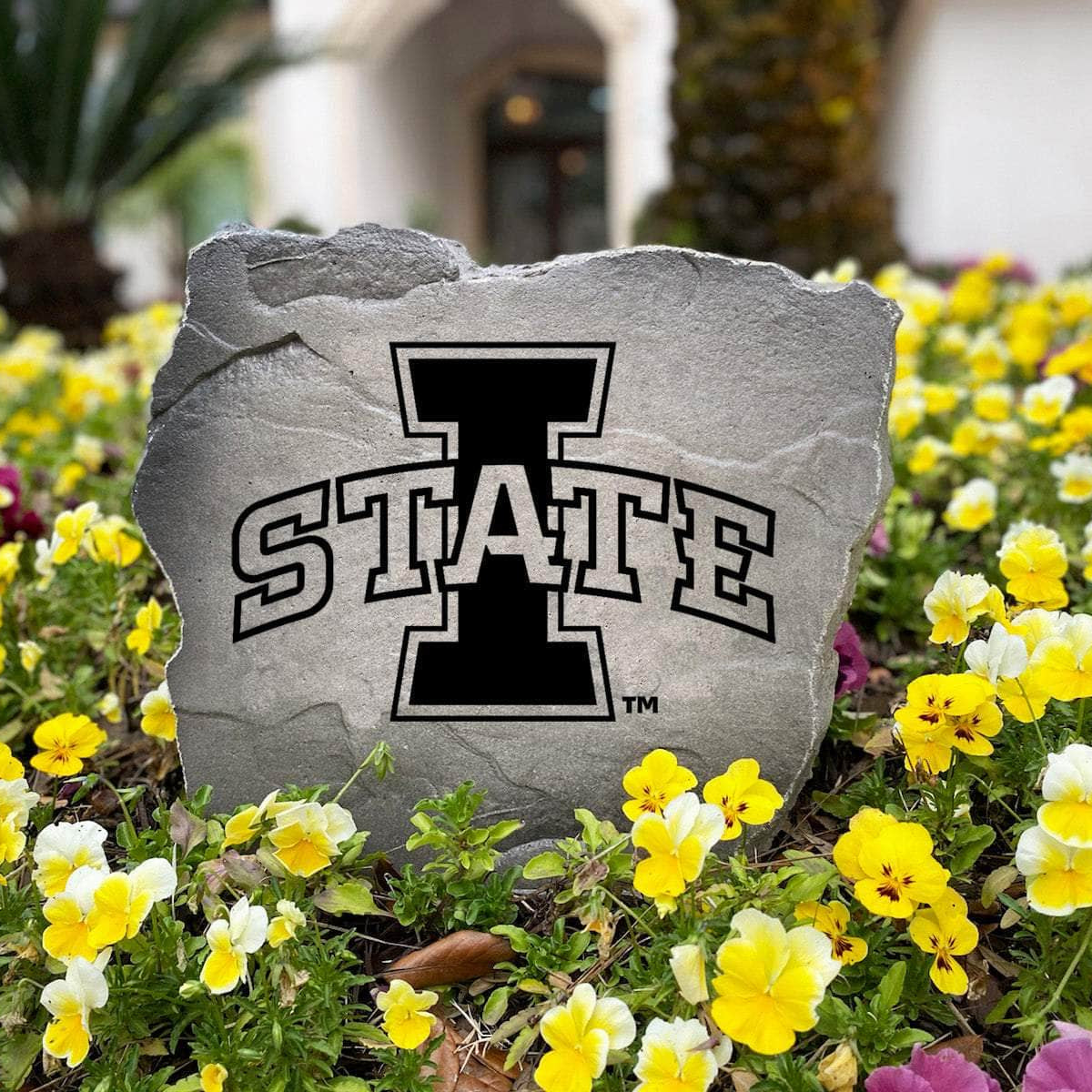 Premium Iowa State University garden stone created for passionate Cyclones fans who want authentic collegiate décor that blends beautifully with their landscaping. Crafted for years of lasting beauty and school pride.