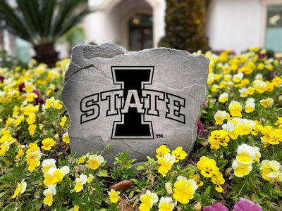 Outdoor Iowa State University fan rock