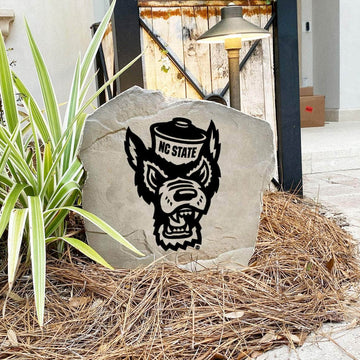 Handcrafted in the USA, this North Carolina State University Mascot Logo Stone features deep precision engraving and weather-resistant construction. Available in Sandstone and Greystone finishes for lasting outdoor beauty.