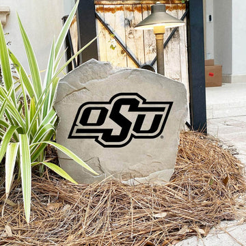 University of Oklahoma State outdoor logo marker built from durable concrete, creating a timeless tribute for dedicated Cowboys fans and alumni.