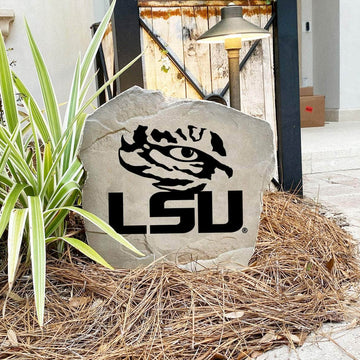 Louisiana State University outdoor logo marker designed to celebrate Tigers tradition while enhancing walkways, flower beds, and residential entryways.