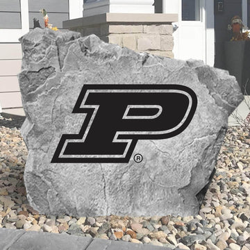 Purdue Boilermakers concrete logo plaque designed to bring collegiate tradition and team pride to gardens, patios, and front entrances.