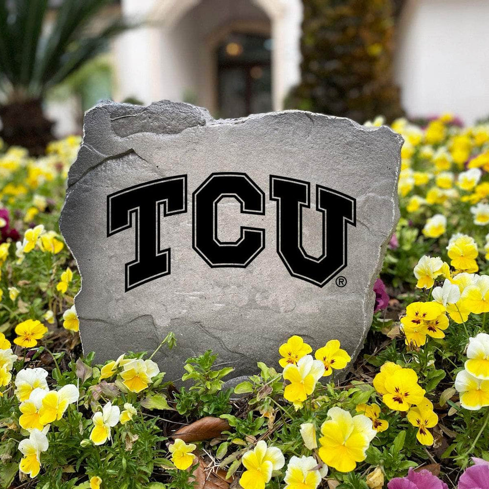 Premium Texas Christian University garden monument celebrating Horned Frogs tradition with durable craftsmanship built for years of outdoor enjoyment