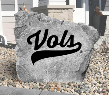 Celebrate your favorite college team with a University of Tennessee Vols Logo Stone showcasing officially licensed Volunteers artwork. Perfect for flower beds, outdoor living spaces, porches, and landscaped yards.