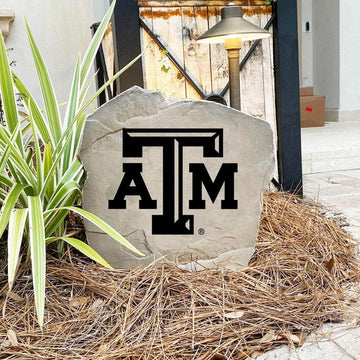 Made in the USA, this Texas A&M University Logo Stone is precision engraved for exceptional detail and built to withstand the elements. Available in Sandstone and Greystone finishes to complement any landscape.