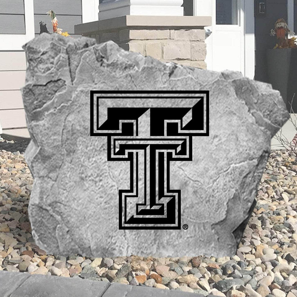Celebrate your favorite college team with a Texas Tech University Logo Stone showcasing officially licensed Red Raiders artwork. Perfect for flower beds, outdoor living spaces, porches, and landscaped yards.