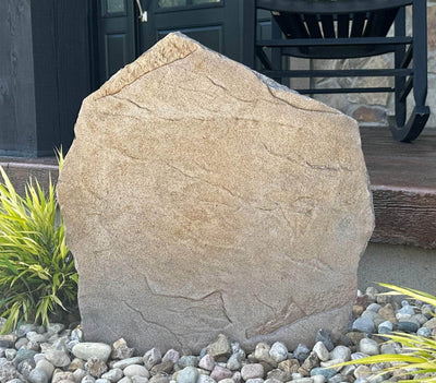 Custom engraved stone with type your own text option for personalization