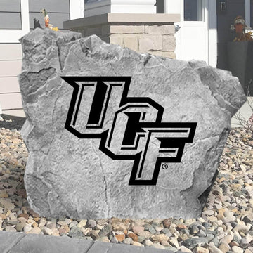 UCF Knights concrete logo plaque designed to bring bold collegiate style to front yards, patios, gardens, and backyard entertaining spaces.