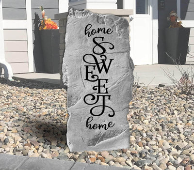 Vertical Home Sweet Home Stone